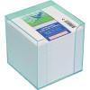 BÜROLINE Zettelbox 196619 transparent 9x9x9cm