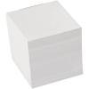 BÜROLINE Zettelbox Papier 90x90mm 196625 weiss 900 Blatt