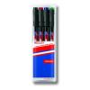 EDDING OHP-Marker permanent M 142-E4 4er Etui