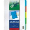 BÜROLINE Register Karton farbig A4 604190 5-teilig
