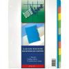 BÜROLINE Register Karton farbig A4 604192 10-teilig